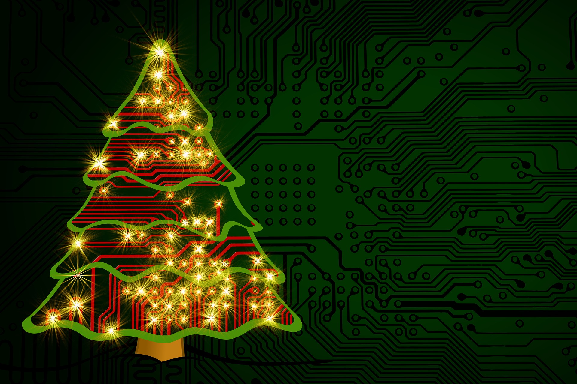 Artificial Intelligence Enabled Christmas Tree 2018
